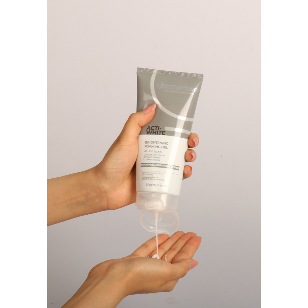 Dermactive ACTI-WHITE Foaming Gel 200 ML - belamoon