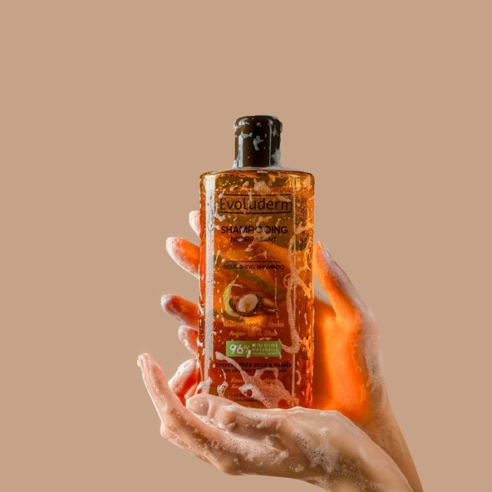 Evoluderm Amande Douce Nourishing Shampoo 400ml | Nourishing Shampoo for Very Dry, Damaged Hair