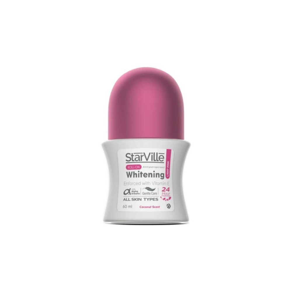 Starville roll on whitening light pink free 60 ml