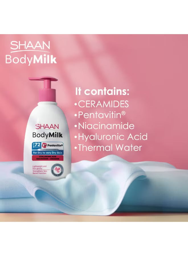 Shaan Body Milk Tulip Rose 300ml