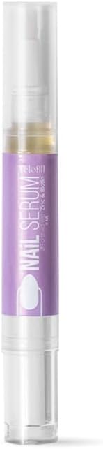 Telofill Nail Serum 4ml bottle showing nourishing and strengthening nail care formula for healthy, shiny nails.