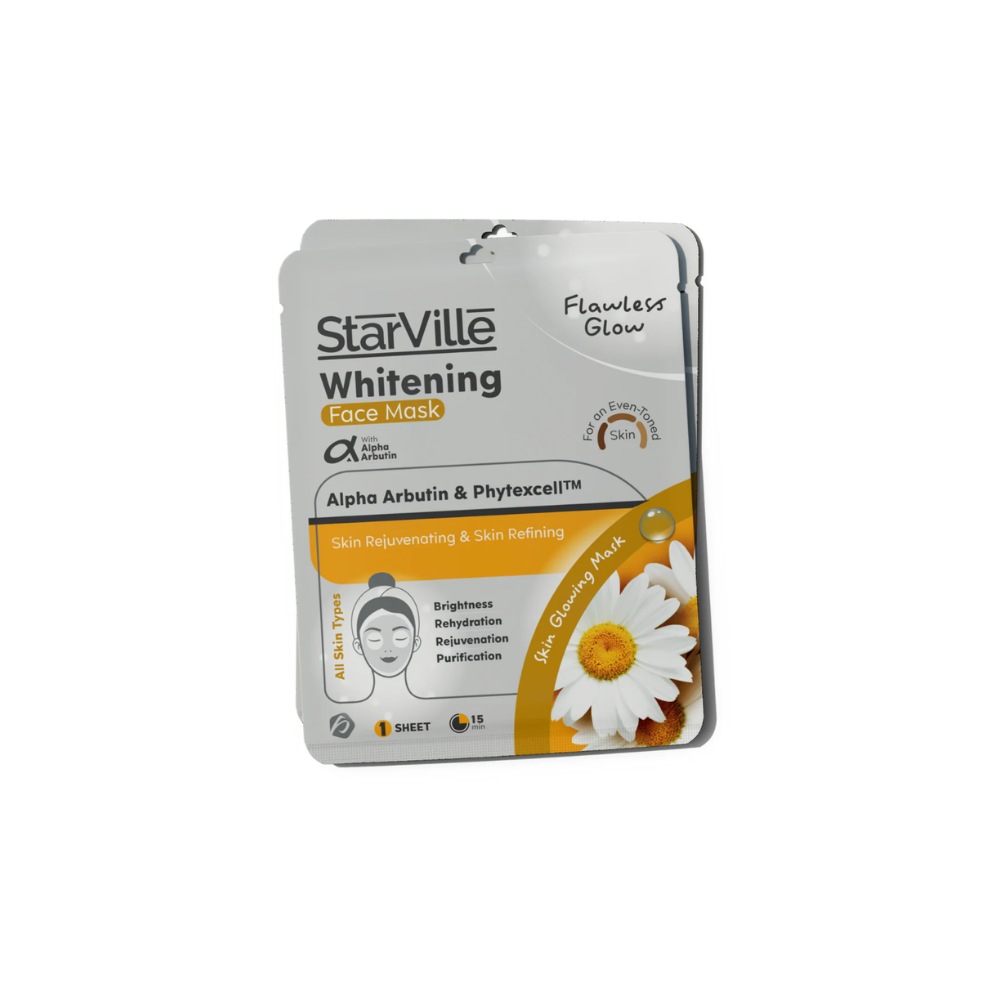 Starville whitening alpha arbutin face mask
