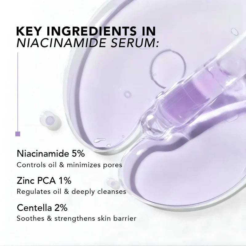 Dermaelle Advanced Niacinamide 5% Serum 30ml | Oil-Control & Brightening Serum