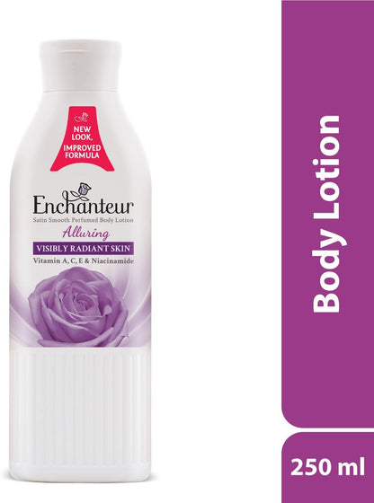 Enchanteur Alluring Body Lotion 250ml | Moisturizing Perfumed Body Lotion