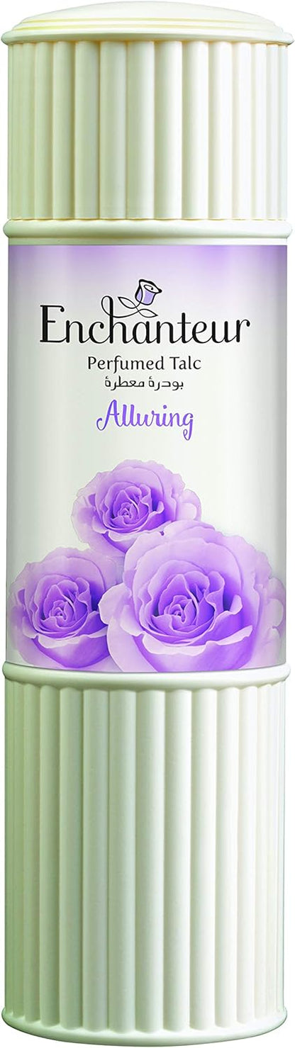 Enchanteur Alluring Perfumed Talc 125g | Fragrant Body Powder