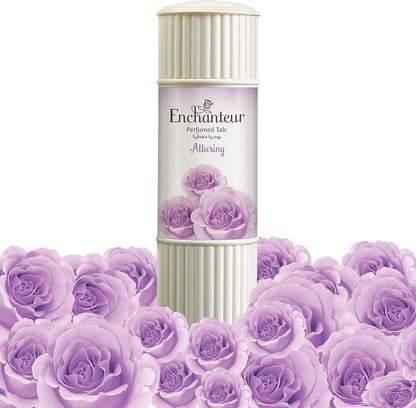 Enchanteur Alluring Perfumed Talc 125g | Fragrant Body Powder