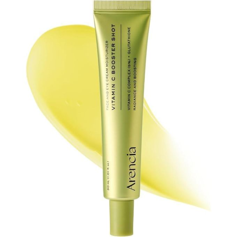 Arencia Vitamin C Booster Shot 30ml | Vitamin C Face & Eye Moisturizer for Radiant Skin