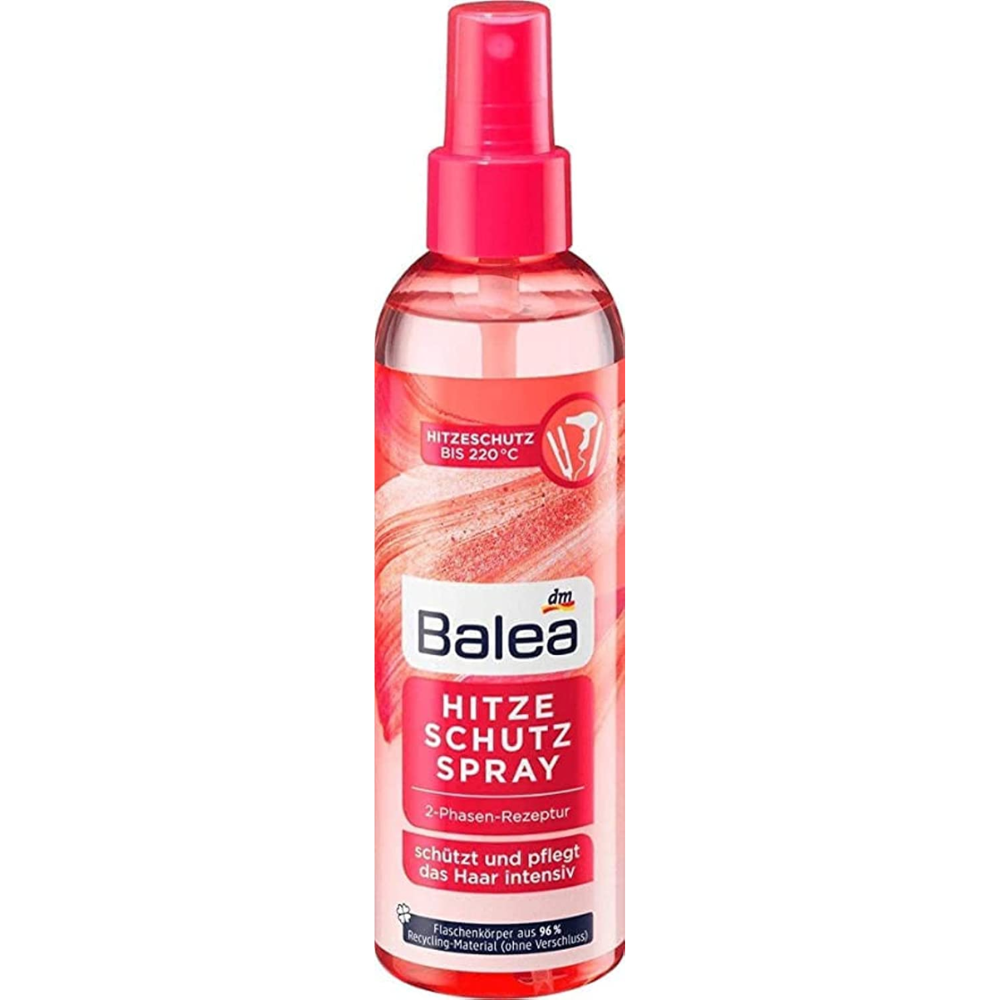 Balea Heat Protection Spray 200ml | Smooth & Protected Hair Before Heat Styling