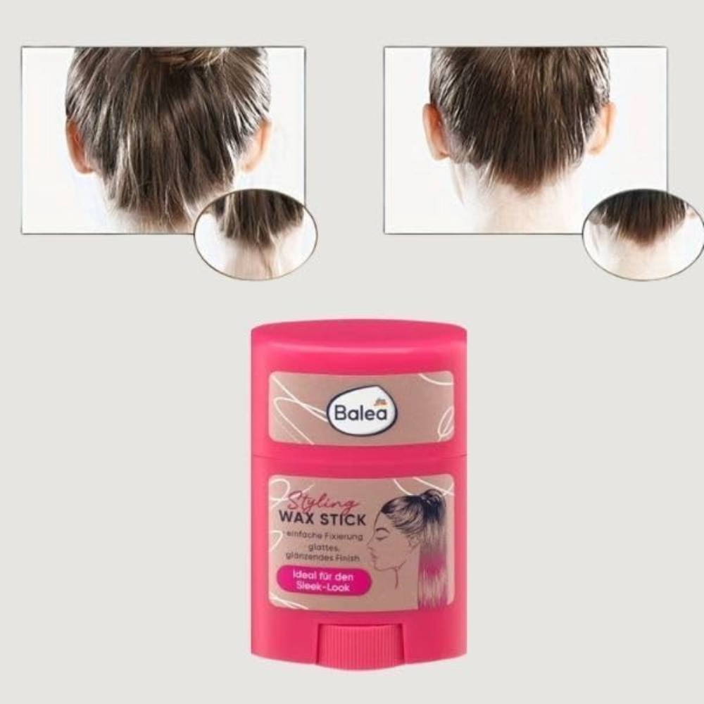 Balea Styling Wax Stick 25g | Smoothing Hair Wax for Sleek Hairstyles