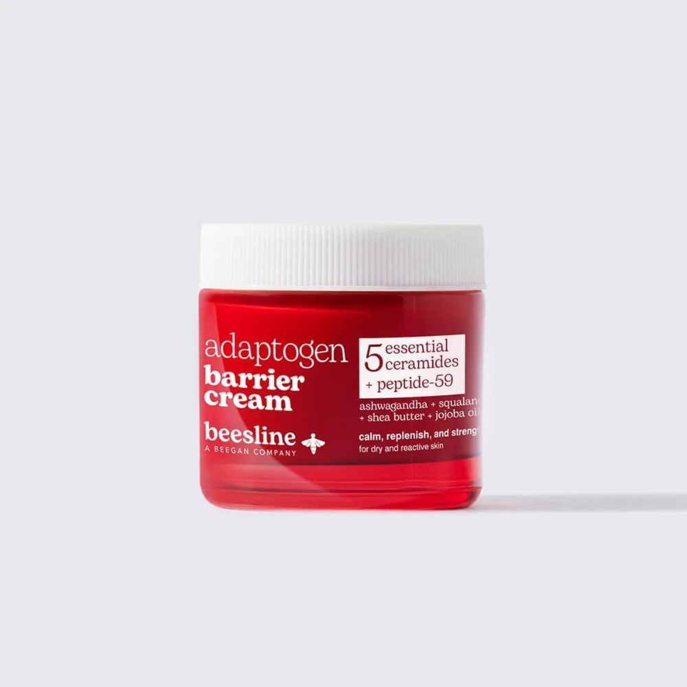 Beesline Adaptogen Barrier Cream 50ml | Ceramide Moisturizer for Dry, Sensitive Skin