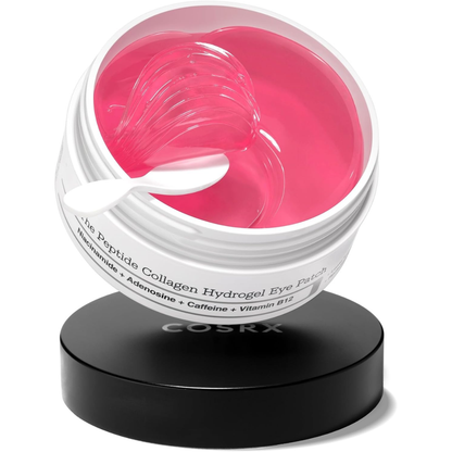 COSRX The Peptide Collagen Hydrogel Eye Patch 60 Patches | Peptide Eye Patches for Hydrated, Radiant Under-Eyes