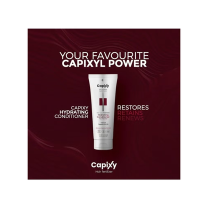 Capixy Hair Hydrating Conditioner 250ml for moisturizing dry and damaged hair, smooths and nourishes hair fibers.