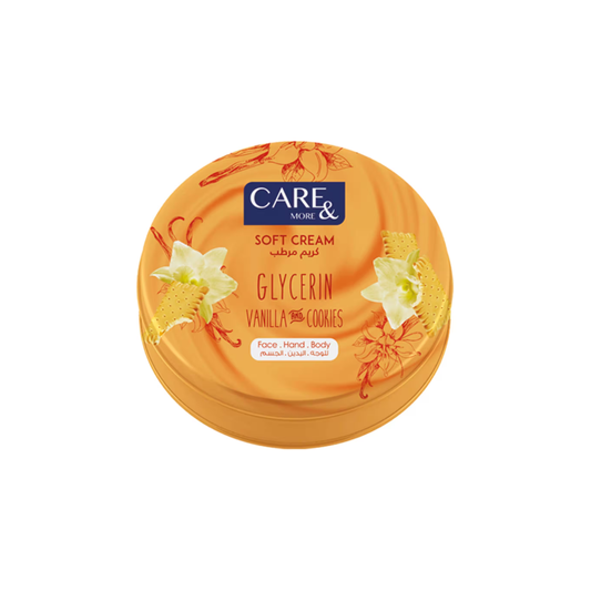 Care&more soft cream vanilla cookies 75ml