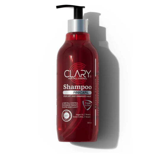 Clary hair shampoo  for dry and damaged hair 300ml - belamoon