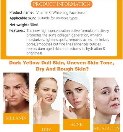 Disaar Beauty Vitamin C Hyaluronic Serum 30Ml