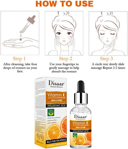 Disaar Beauty Vitamin C Hyaluronic Serum 30Ml
