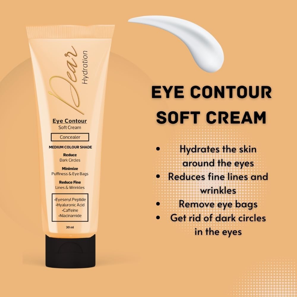 Dear Eye Soft Eye Contour Cream (Concealer) Medium Colour 30 ml