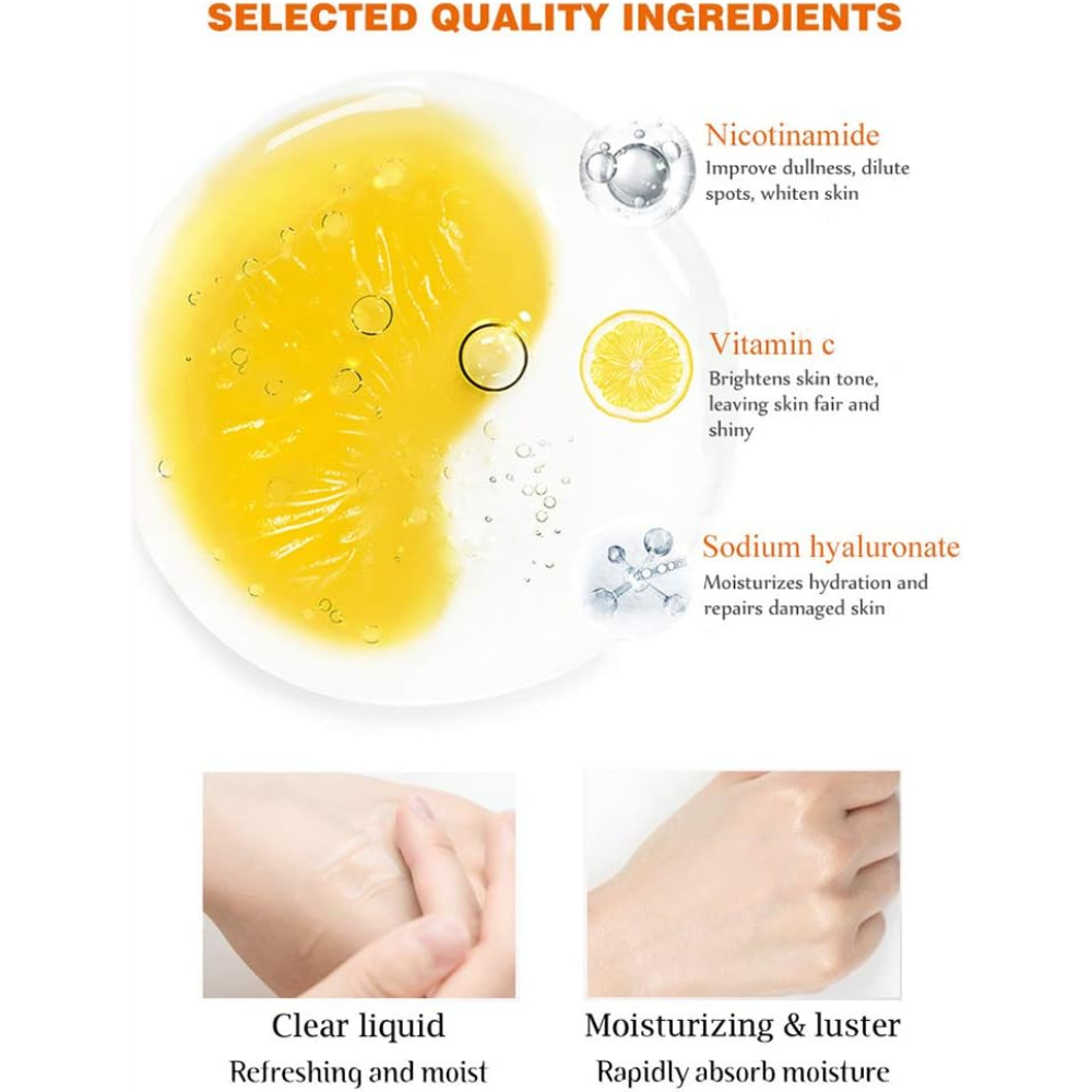 سيروم فيتامين سي وحمض الهيالورونيك من ديسار بيوتي 30 مل 