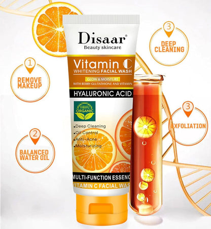 Disaar Vitamin C Whitening Facial Wash – 100ml