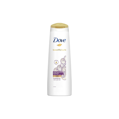 Dove shampoo with aloe vera & jojoba oil, hydrated, healthy curls 350ml