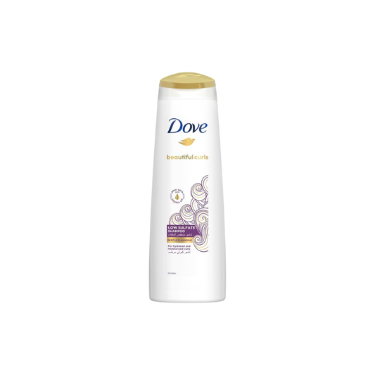 Dove shampoo with aloe vera & jojoba oil, hydrated, healthy curls 350ml