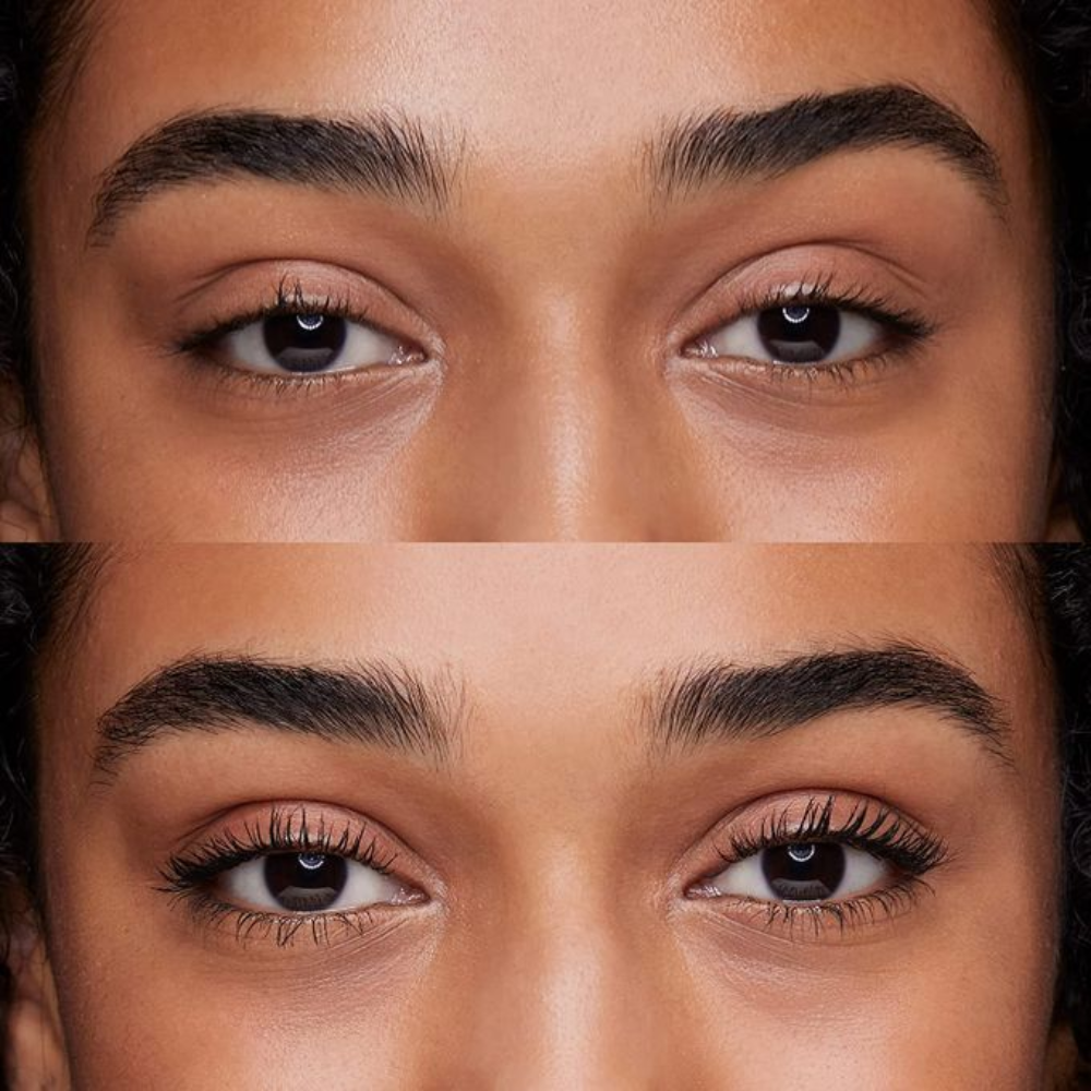 Essence Lash Princess Curl & Volume Mascara in black, 12ml, showcasing the mascara wand and product packaging.