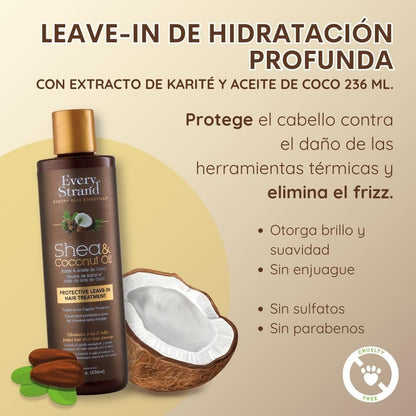 Every Strand Protective Leave-In Hair Treatment with Shea and Coconut Oil - 236 ml - belamoon