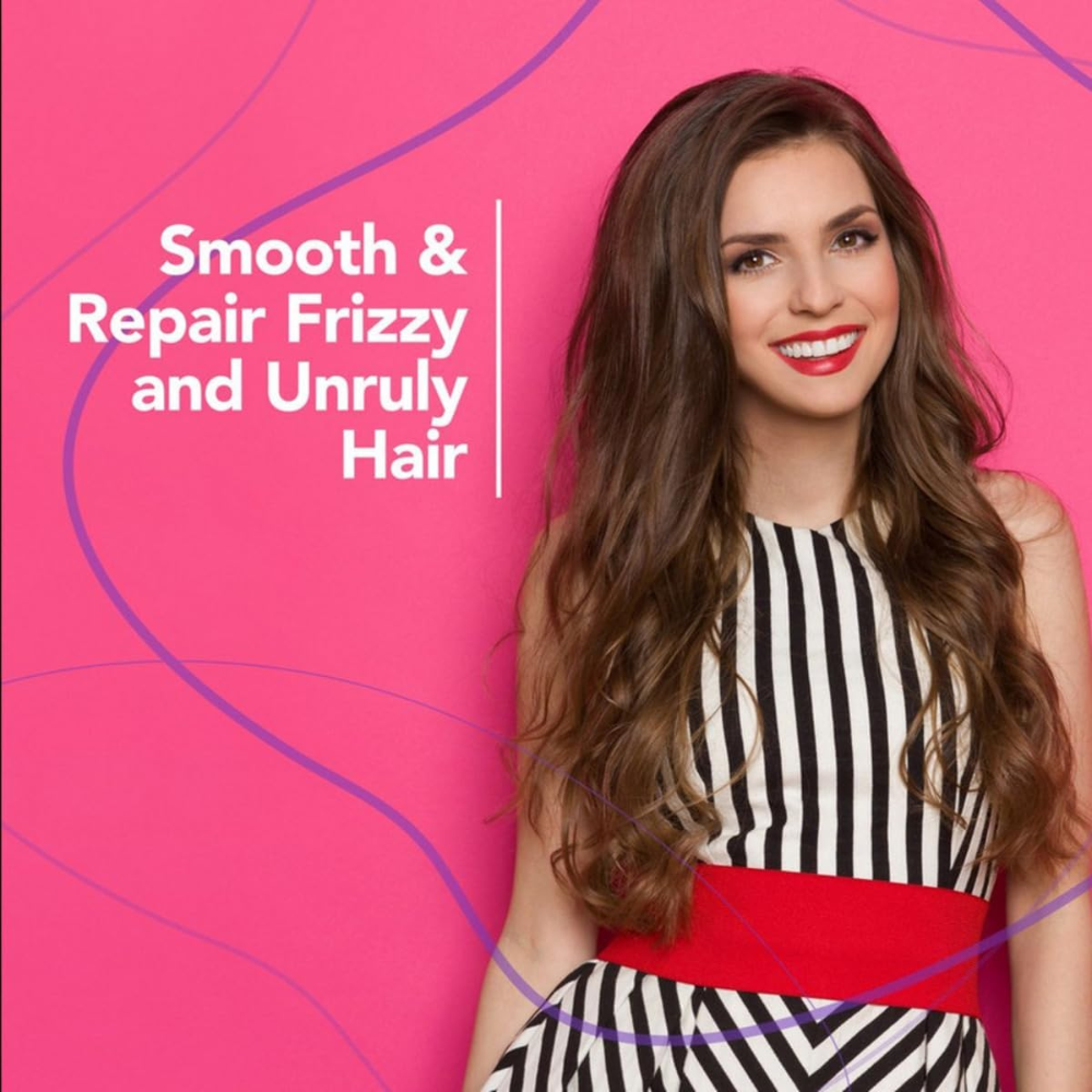 Every Strand Repairing Shampoo with Keratin, Aloe Vera, and Vitamin E in 399ml bottle, for nourishing hair care.