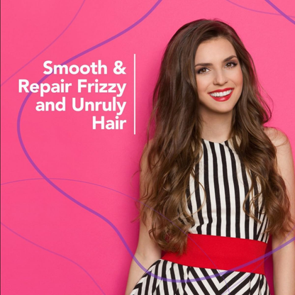 Every Strand Repairing Shampoo with Keratin, Aloe Vera, and Vitamin E in 399ml bottle, for nourishing hair care.