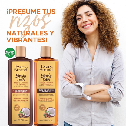 Every Strand Shampoo for curly hair with karite and coconut 399 ml