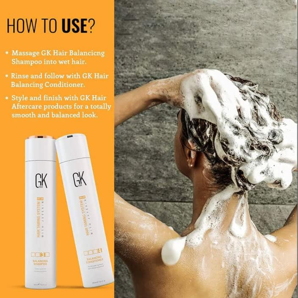 GK Global Keratin Balancing Shampoo 300 Ml