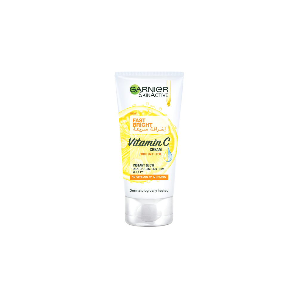 Garnier fast bright cream with uv filter