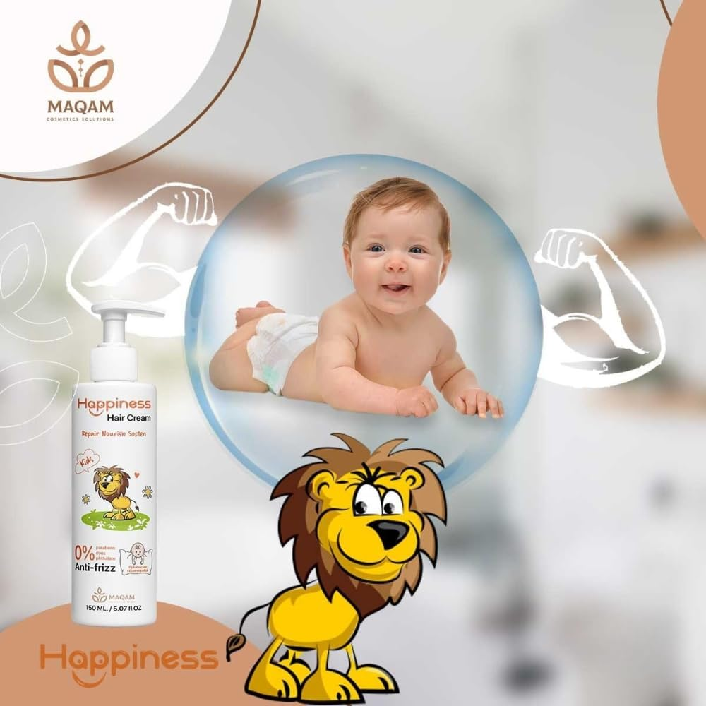 Happiness Baby Hair Cream 150ml - belamoon