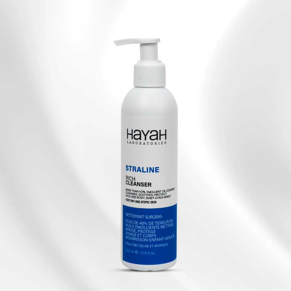 Hayah Laboratories STRALINE Rich Cleanser Face & Body 200 ml - belamoon