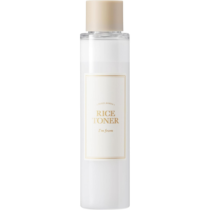 I'm From Rice Toner 150ml | Korean Rice Extract Toner for Hydration, Brightening & Skin Barrier Support