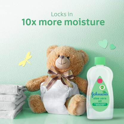 JOHNSON’S Baby Oil, Aloe Vera, 75ml - belamoon