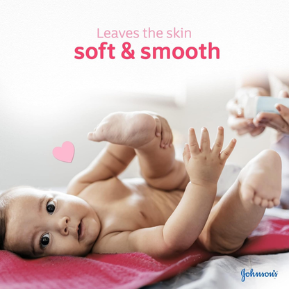 Johnson baby oil rose 200ml - belamoon