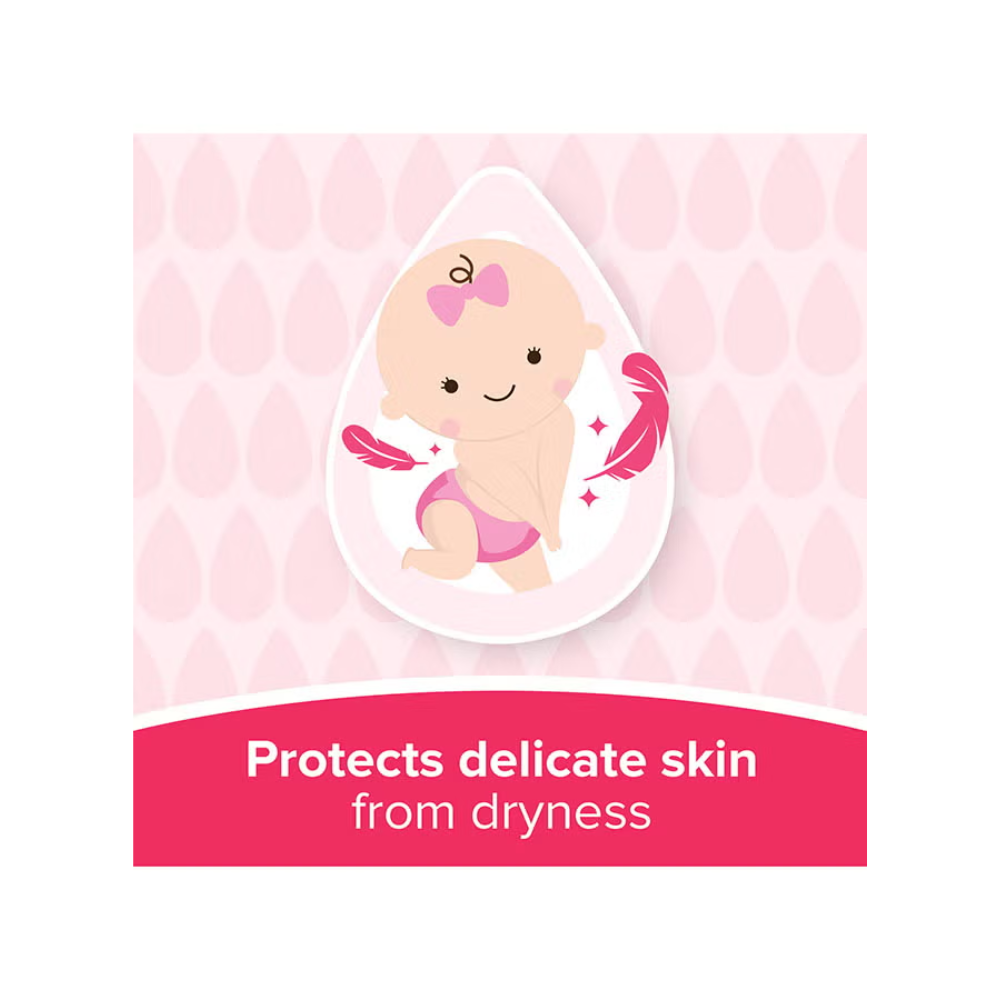 Johnson baby oil rose 200ml - belamoon