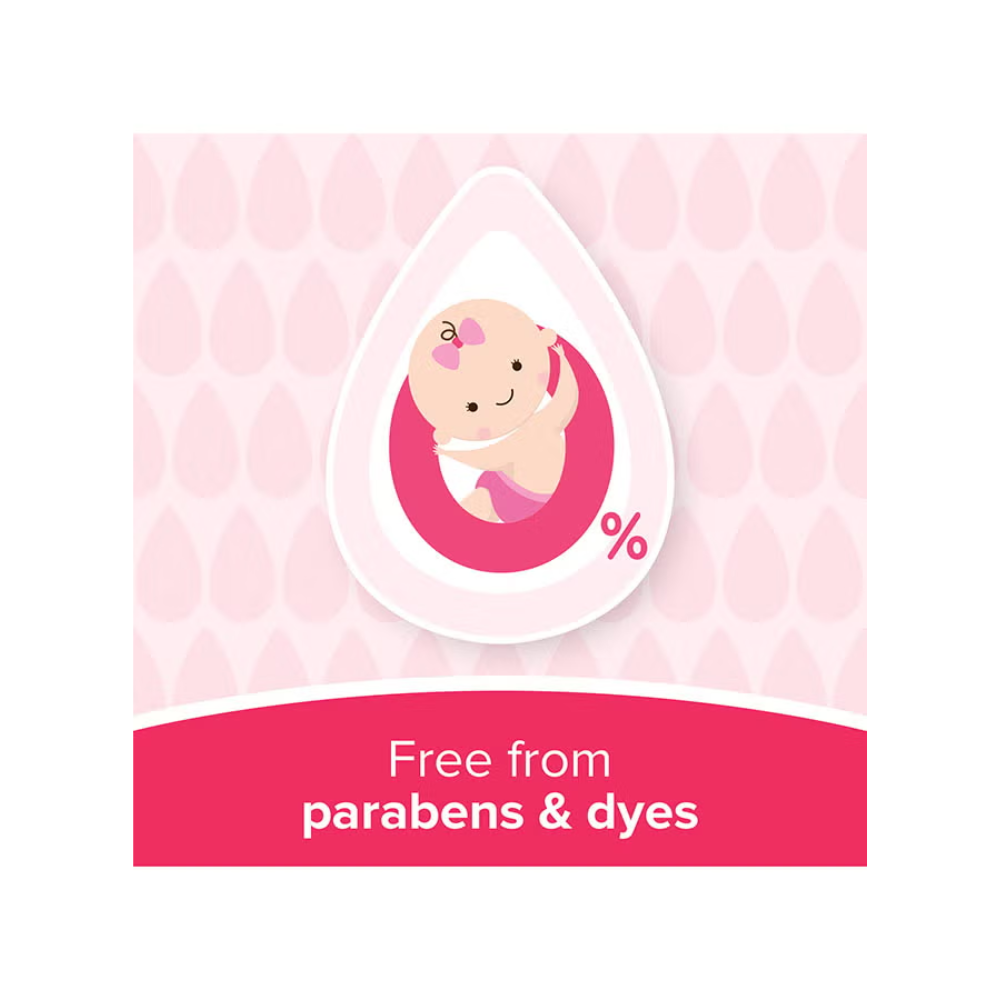 Johnson baby oil rose 200ml - belamoon