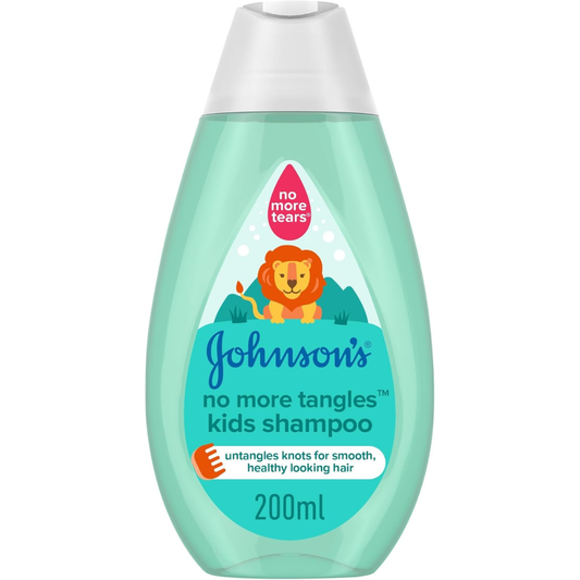 Johnsons no more tangles kids shampoo 200ml - belamoon