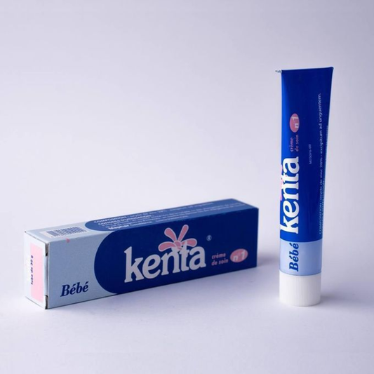 Kenta Moroccan Kenta Cream for lightening dark sensitive skin areas, soothing redness and rash, 30g body care product.