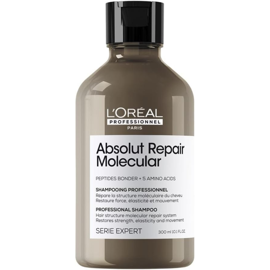 L'Oréal Professionnel Serie Expert Absolut Repair Molecular Shampoo 300ml | Repair Shampoo for Damaged Hair