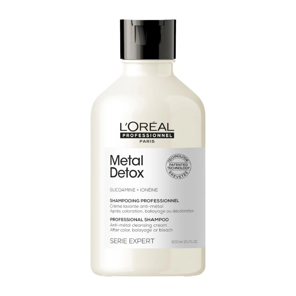 L'Oréal Professionnel Serie Expert Metal Detox Shampoo 300ml | Anti-Metal Shampoo for Color-Treated Hair