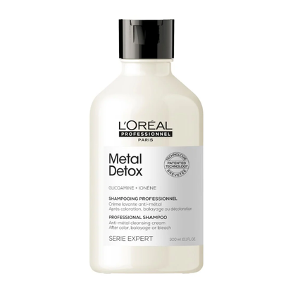 L'Oréal Professionnel Serie Expert Metal Detox Shampoo 300ml | Anti-Metal Shampoo for Color-Treated Hair