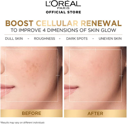 لوريال باريس كريم النهار المضيء والمشرق جليكوليك من لوريال باريس 50 مل