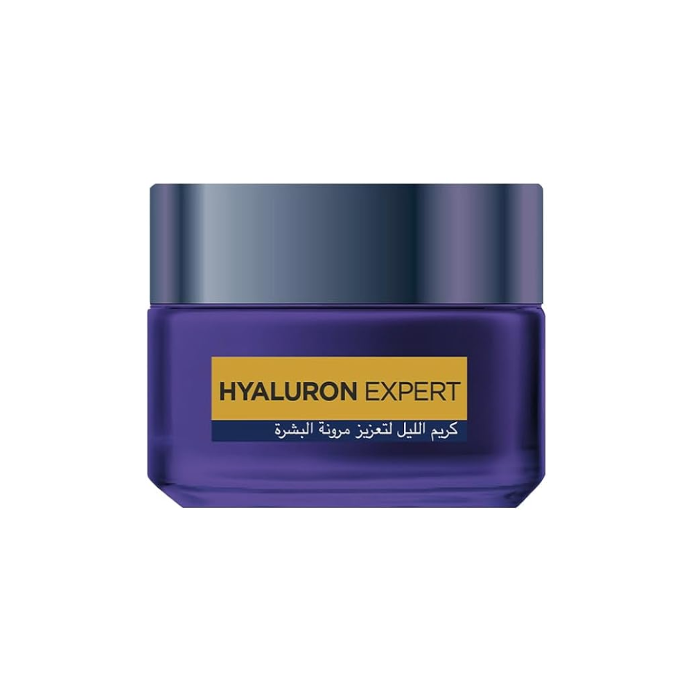 كريم لوريال باريس هيالورون إكسبيرت ريبلمبينج الليلي 50 مل
