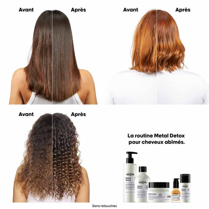 L'Oréal Professionnel Serie Expert Metal Detox Hair Mask 250ml | Anti-Metal Mask for Color-Treated Hair