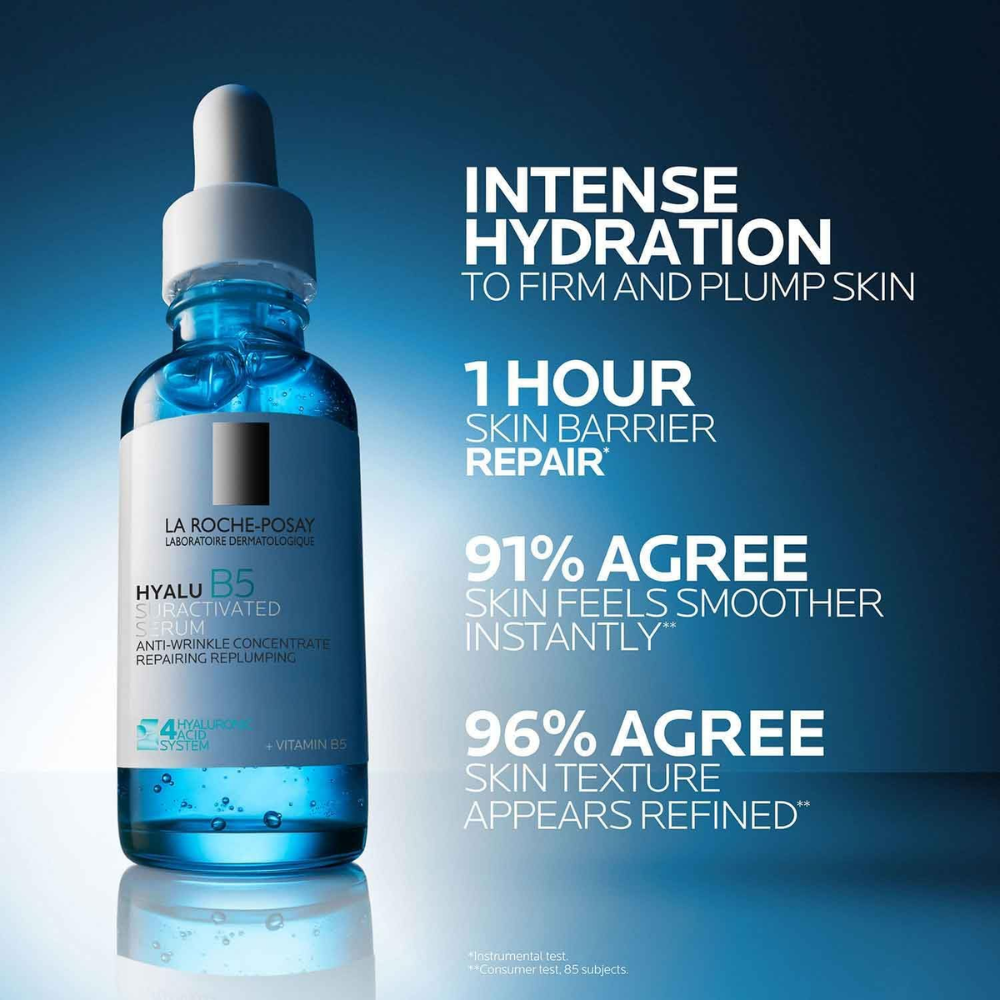 La Roche-Posay Hyalu B5 Serum 30ml | Hyaluronic Acid Serum for Plumper-Looking Skin