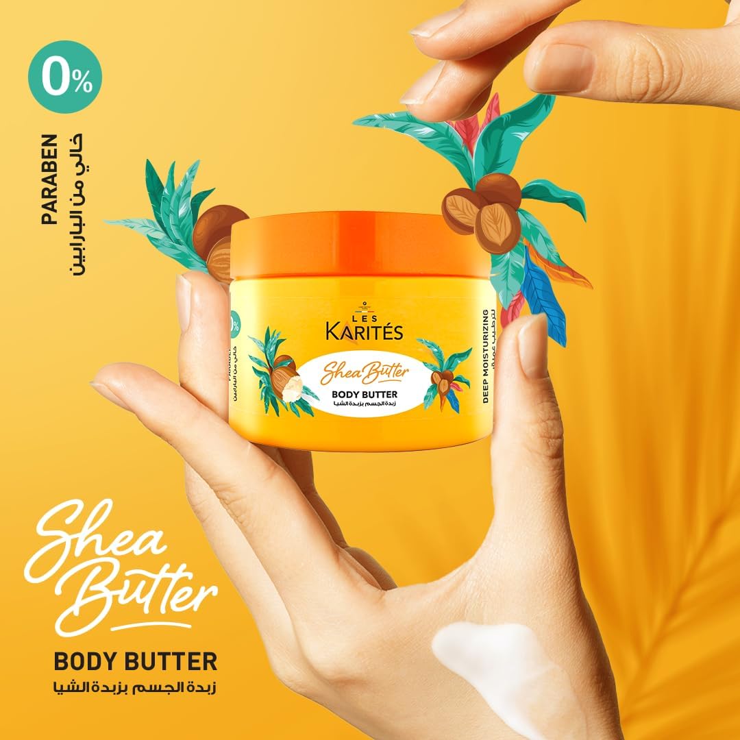 Karites Shea Butter Body Butter Deep Moisturizing 250 ml - belamoon