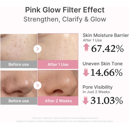 Medicube PDRN Pink Peptide Serum with Sodium DNA and 5-peptide complex in a 30ml bottle, facial care product for skin rejuvenation.